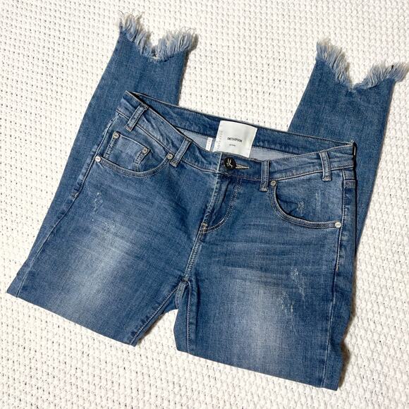 ONE X ONE TEASPOON FREEBIRDS SZ 28 Low Waist Stretch Fitted Leg - Picture 1 of 9
